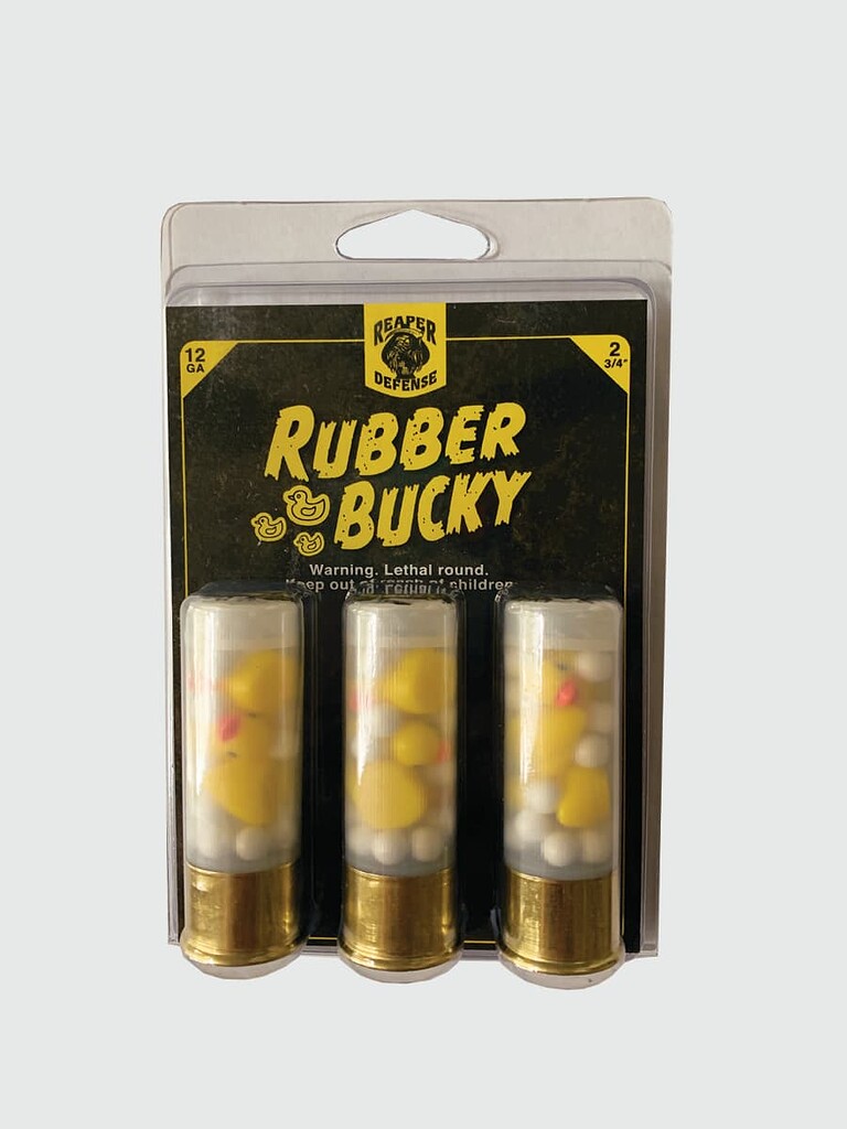 Finally! Rubber Duck Shotgun Shells Context Scanalyst