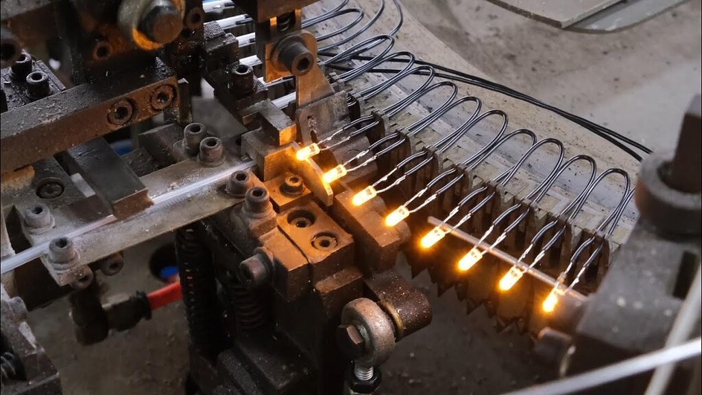 Manufacturing LED String Lights - Tracking with Closeups - Scanalyst