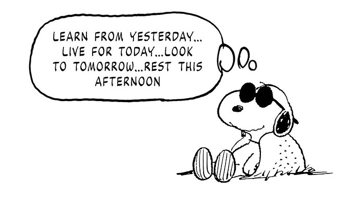 learn from yesterday b