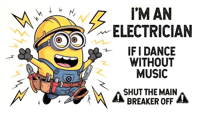 I'm an electrician b