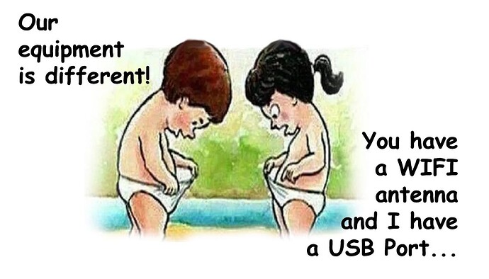 our equipment is different