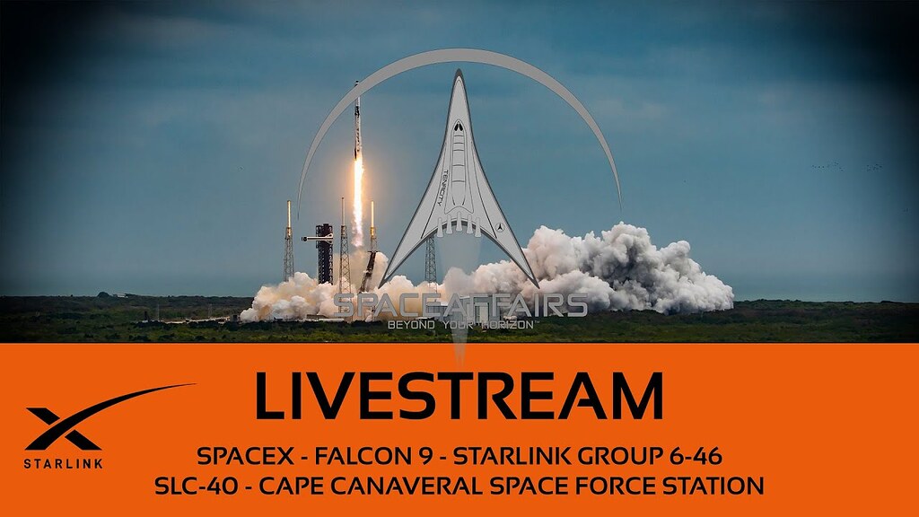 SpaceX Starlink Group 6-46 Launch - The Happening World - Scanalyst