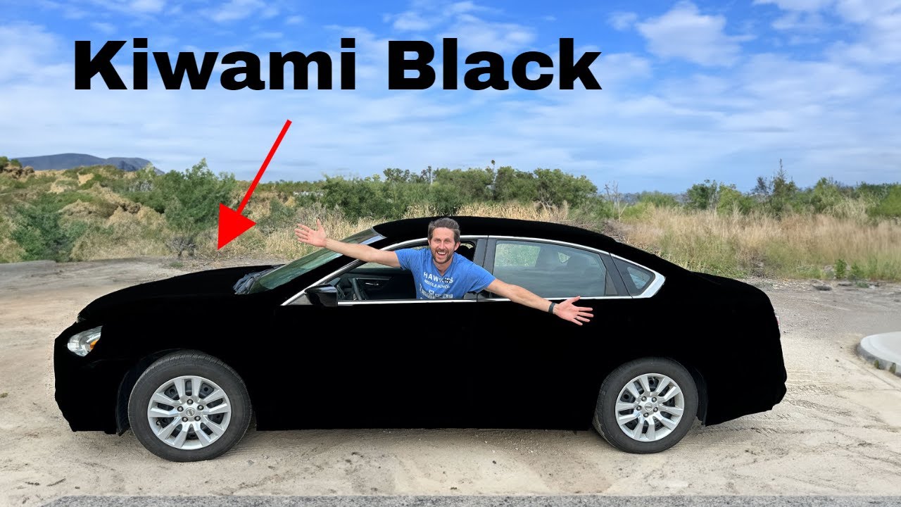 The World's Blackest Car Is Darker Than Musou Black! 