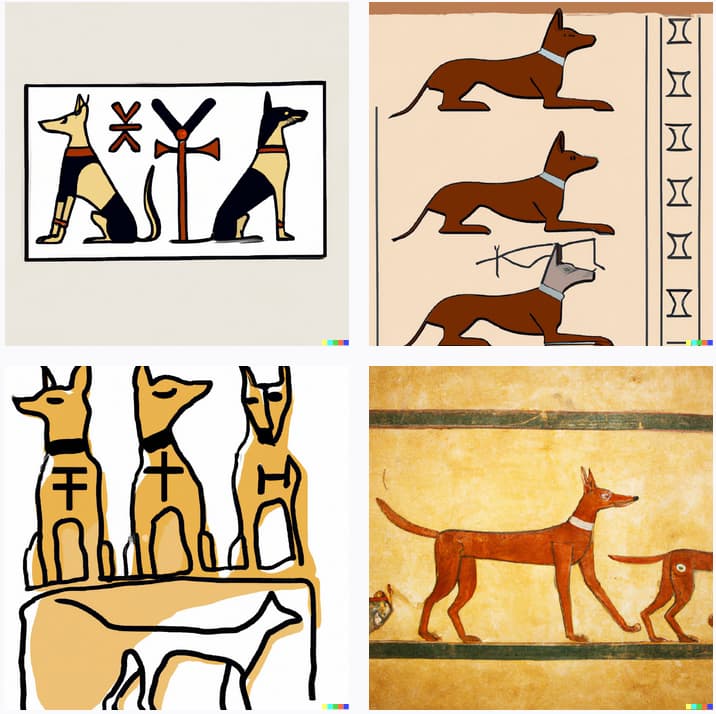 Egyptian_hieroglyphic_tomb_inscription_with_corgis_instead_of_Anubis