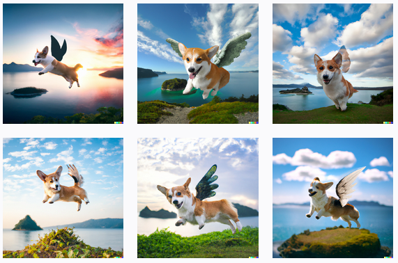 corgi_with_Pegasus_wings_flying_over_small_island,_National_Geographic_color_photo