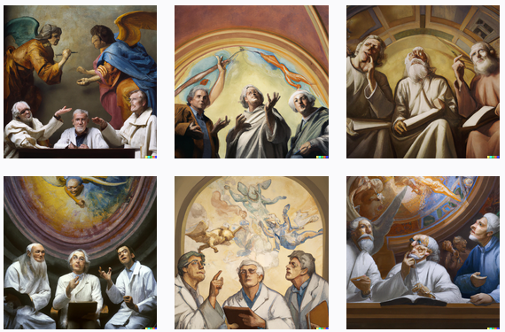 three_modern_scientists_being_judged_by_God,_fresco_by_Michaelangelo_from_the_Sistine_Chapel,_Vatican_City
